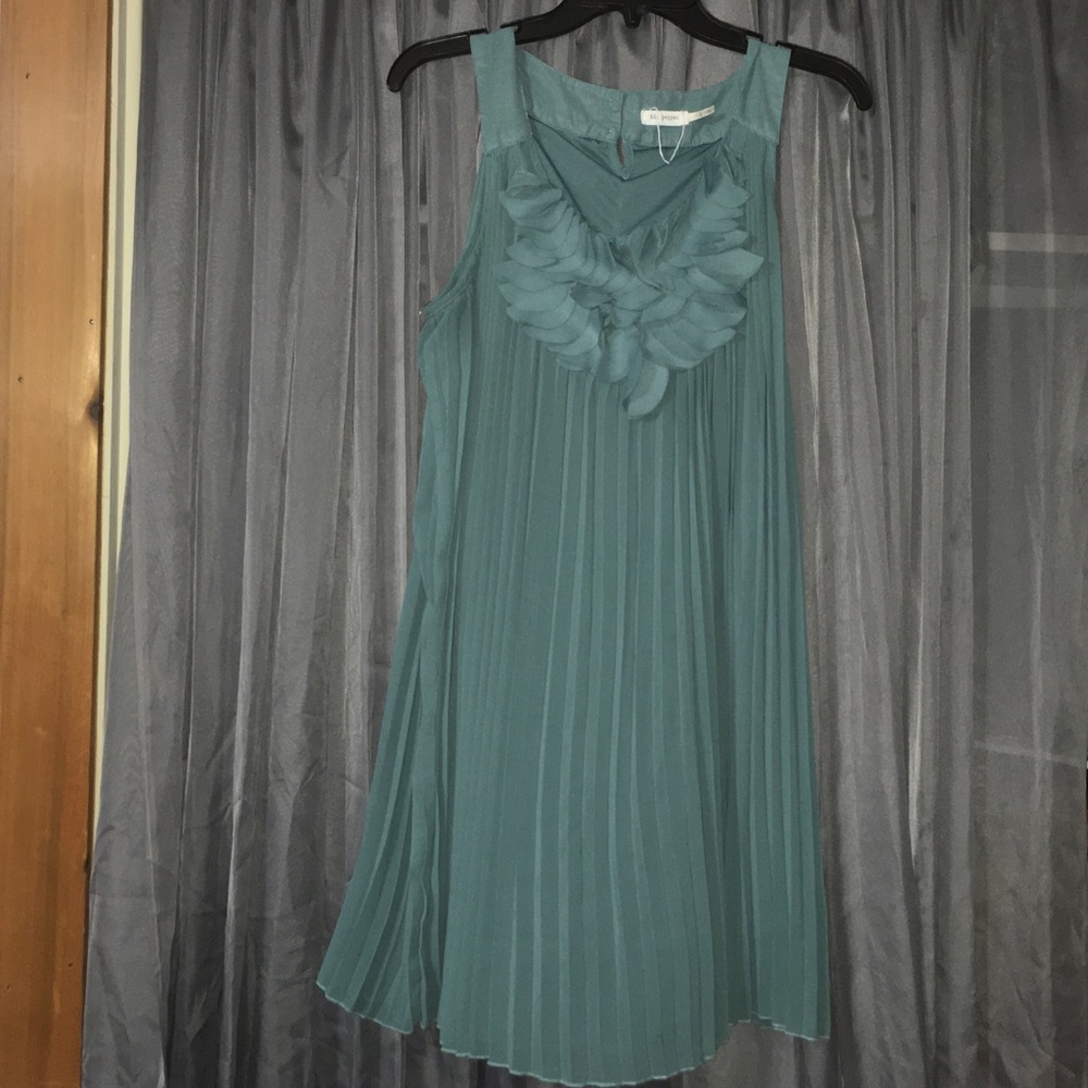 Teal dress